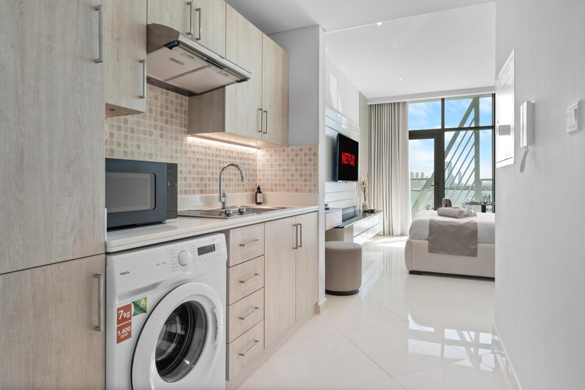 Apartment Cozy With Access -palm Jumeirah *